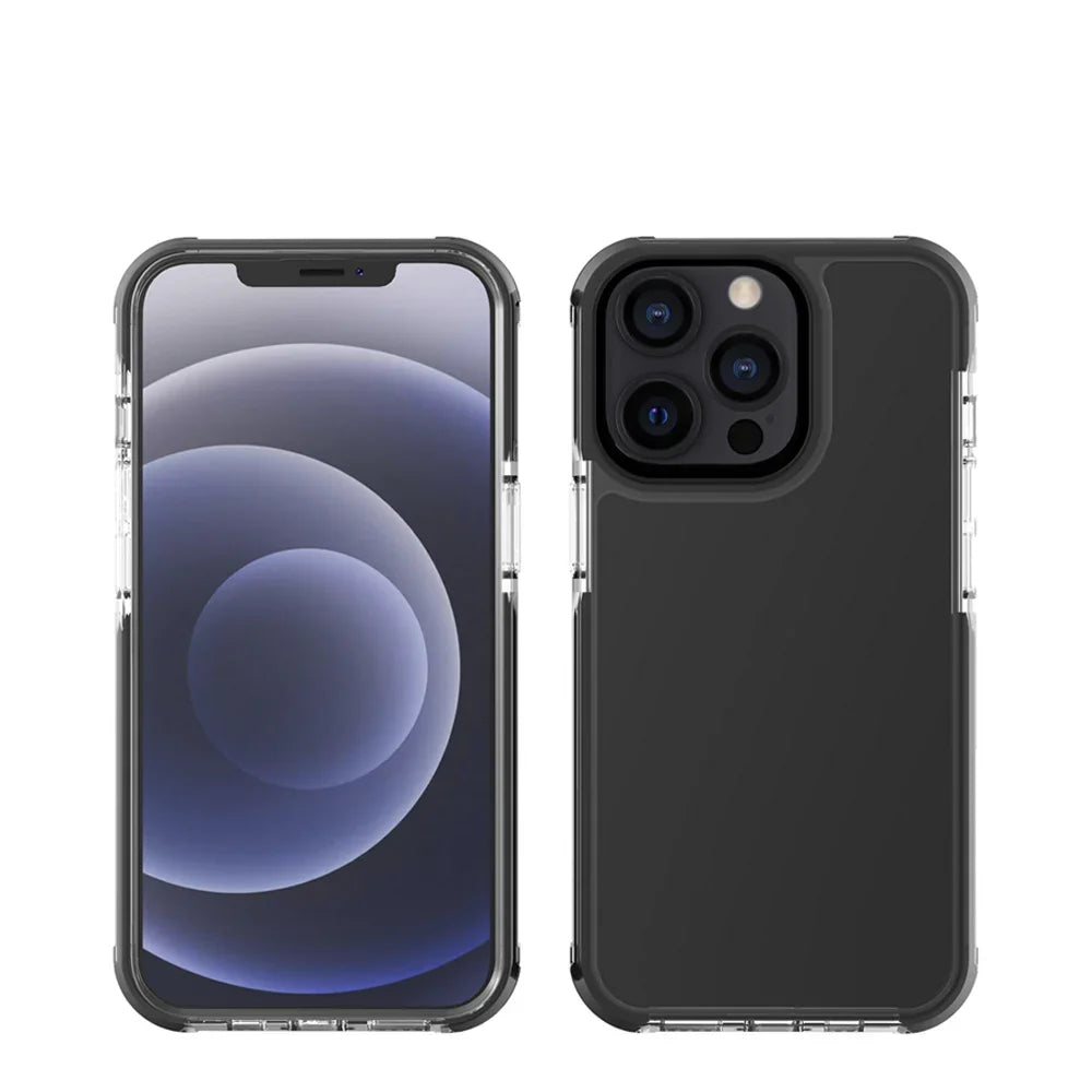 Armor-X Cbn Protective Case 2 Mtr Shockproof For iPhone 13 Pro - Black - Tashqila Armor-X Cbn Protective Case 2 Mtr Shockproof For iPhone 13 Pro - Black - Tashqila